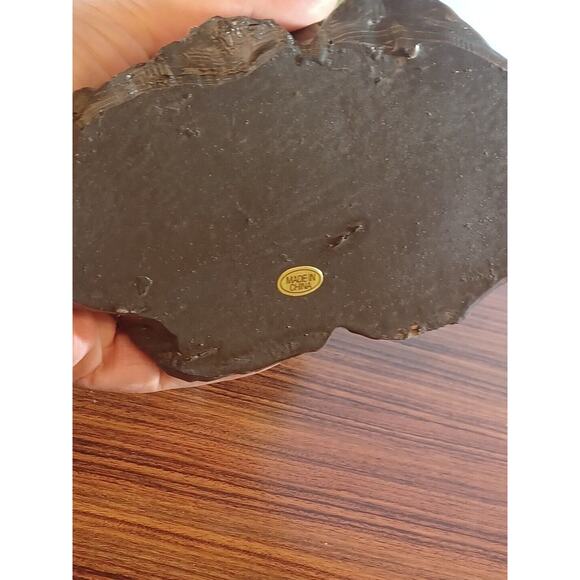 Halloween Spooky Witch Hand Black Cat Book of Spells Water Globe with Black Bats - Picture 12 of 16